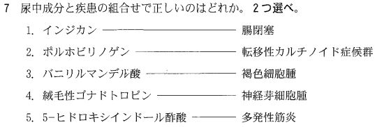 第55回臨床検査技師国家試験午前第7問