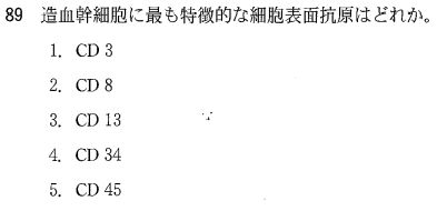 第55回臨床検査技師国家試験午前第88問